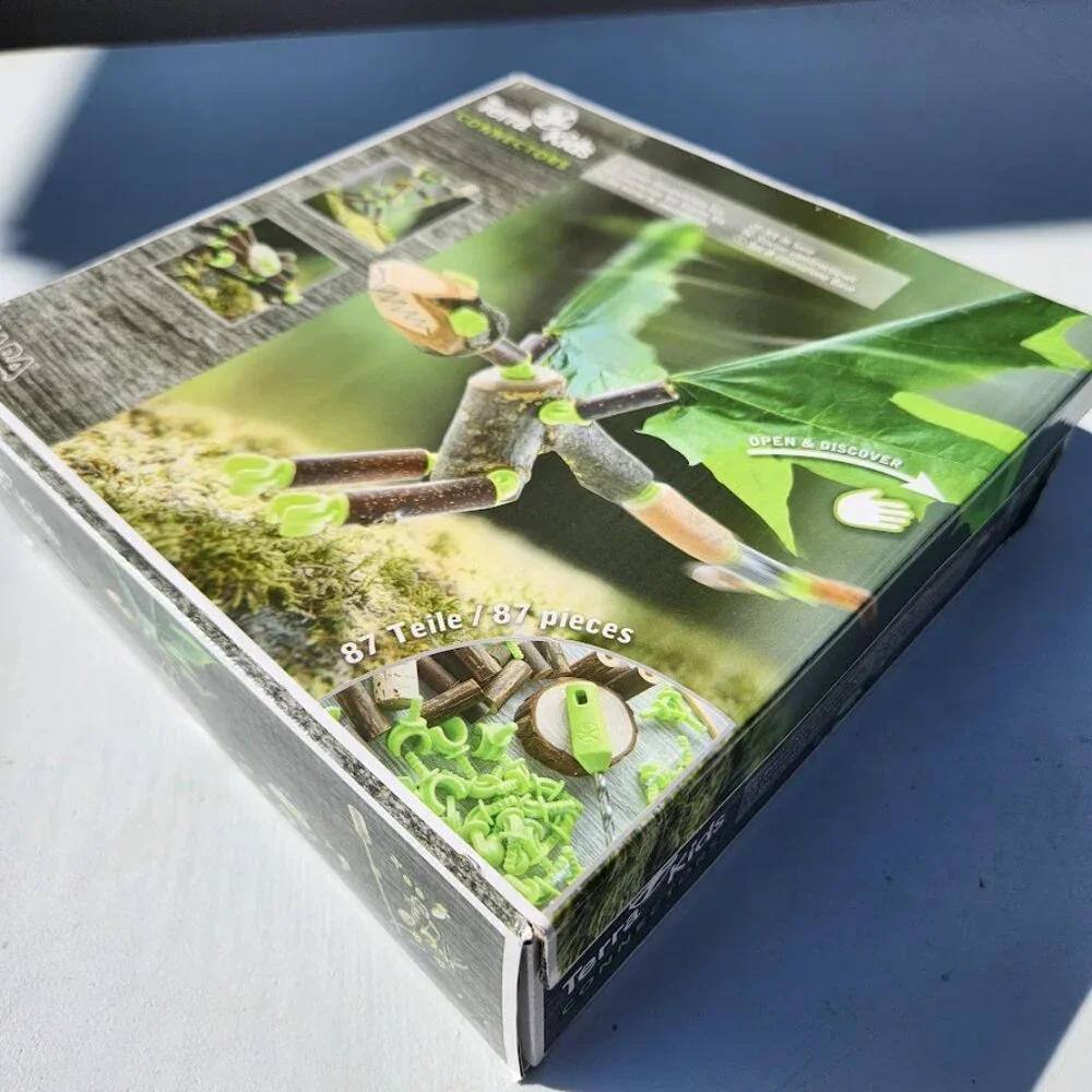 HABA Terra Kids Connectors Backyard Nature Craft Kit STEM ENGINEERING Toy NEW Mo